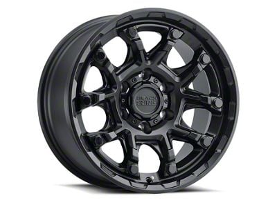Black Rhino Ark Matte Black 6-Lug Wheel; 17x8.5; 0mm Offset (19-23 Ranger)