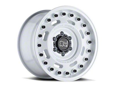 Black Rhino Axle Gloss White 6-Lug Wheel; 17x9.5; 6mm Offset (19-23 Ranger)