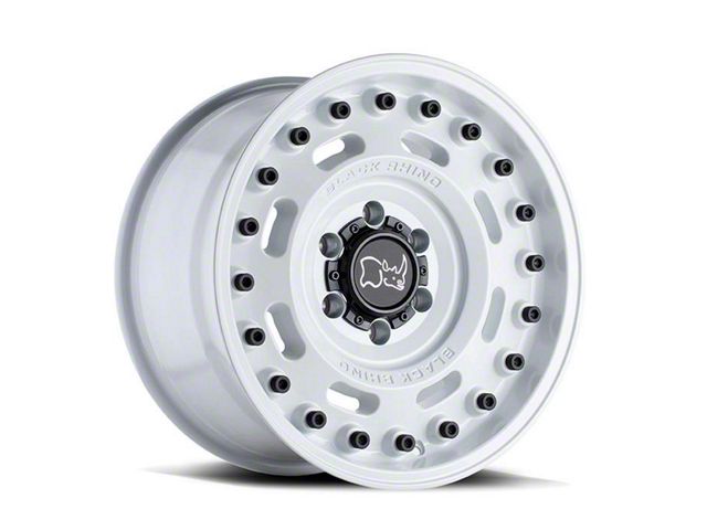 Black Rhino Axle Gloss White 6-Lug Wheel; 18x9.5; -18mm Offset (19-23 Ranger)