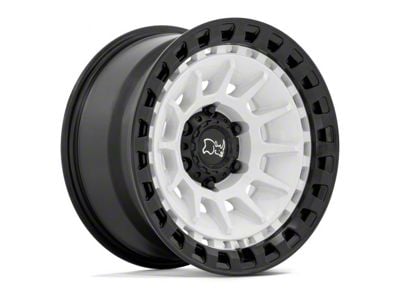 Black Rhino Barrage Gloss White on Matte Black 6-Lug Wheel; 18x9; 0mm Offset (19-23 Ranger)