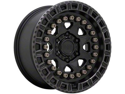 Black Rhino Carbine Matte Black with Machined Tinted Ring and Bronze Bolts 6-Lug Wheel; 20x9; 0mm Offset (19-23 Ranger)