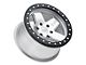 Black Rhino Crawler Beadlock Silver Mirror Machined 6-Lug Wheel; 17x8.5; 0mm Offset (19-23 Ranger)