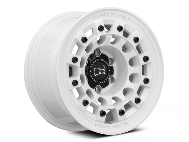 Black Rhino Fuji Gloss White 6-Lug Wheel; 17x9; -12mm Offset (19-23 Ranger)