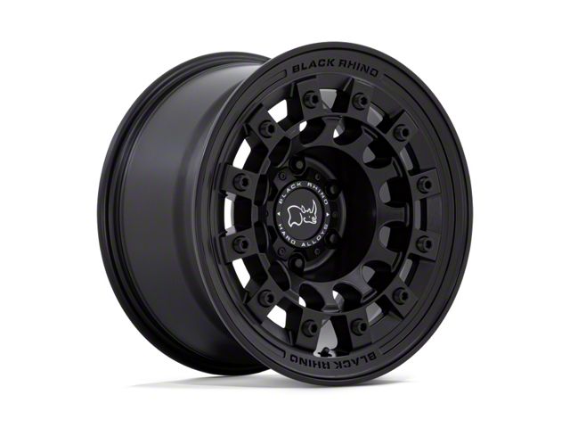 Black Rhino Fuji Matte Black 6-Lug Wheel; 17x8; 38mm Offset (19-23 Ranger)