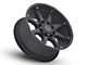 Black Rhino Glamis Matte Black 6-Lug Wheel; 18x9; 12mm Offset (19-23 Ranger)