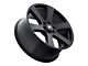 Black Rhino Haka Matte Black 6-Lug Wheel; 20x8.5; 15mm Offset (19-23 Ranger)