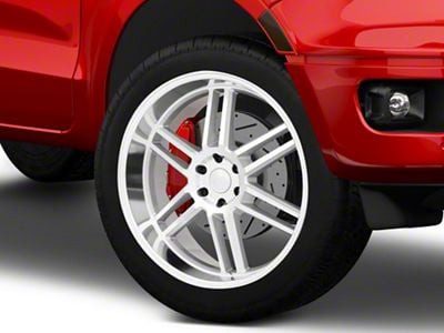 Black Rhino Katavi Silver 6-Lug Wheel; 22x10; 10mm Offset (19-23 Ranger)