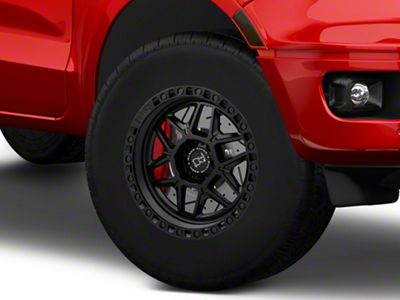 Black Rhino Kelso Matte Black 6-Lug Wheel; 17x9; 0mm Offset (19-23 Ranger)