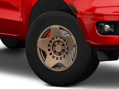 Black Rhino Muzzle Matte Bronze 6-Lug Wheel; 17x9; -18mm Offset (19-23 Ranger)