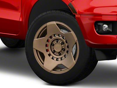 Black Rhino Muzzle Matte Bronze 6-Lug Wheel; 20x9; -18mm Offset (19-23 Ranger)