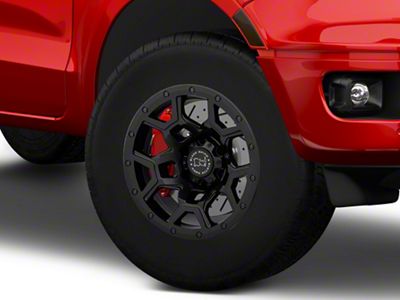 Black Rhino Overland Matte Black 6-Lug Wheel; 17x9.5; 6mm Offset (19-23 Ranger)