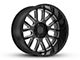Black Rhino Pismo Gloss Black Milled 6-Lug Wheel; 20x12; -44mm Offset (19-23 Ranger)