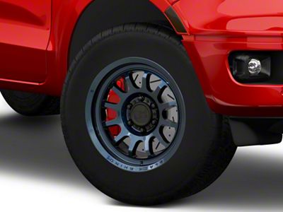 Black Rhino Rapid Midnight Blue 6-Lug Wheel; 18x9.5; -18mm Offset (19-23 Ranger)