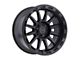 Black Rhino Revolution Matte Black 6-Lug Wheel; 17x9; -12mm Offset (19-23 Ranger)