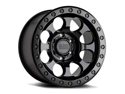 Black Rhino Riot Matte Black 6-Lug Wheel; 17x9; 12mm Offset (19-23 Ranger)