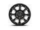 Black Rhino Sierra Gloss Black Milled 6-Lug Wheel; 17x9; -12mm Offset (19-23 Ranger)