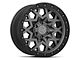 Black Rhino Sprocket Matte Gunmetal with Gloss Black Face 6-Lug Wheel; 17x9.5; -18mm Offset (19-23 Ranger)