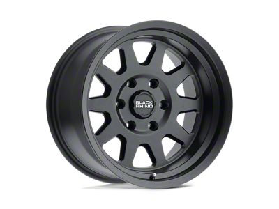 Black Rhino Stadium Matte Black 6-Lug Wheel; 17x8; 35mm Offset (24-25 Ranger)