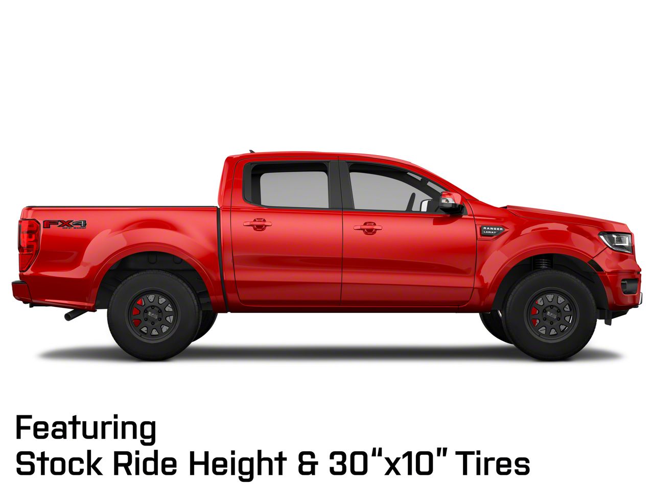 Black Rhino Ranger Stadium Matte Black 6-Lug Wheel; 17x8