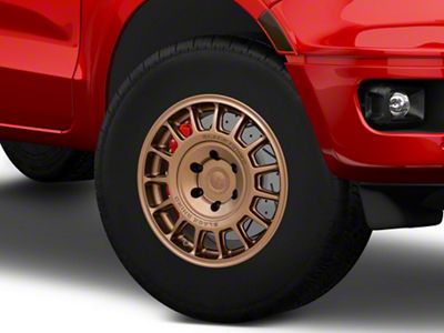 Black Rhino Voll Matte Bronze 6-Lug Wheel; 17x8.5; 25mm Offset (19-23 Ranger)