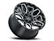 Black Rhino Shrapnel Gloss Black Milled 5-Lug Wheel; 18x9.5; 0mm Offset (09-18 RAM 1500)