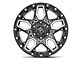 Black Rhino Shrapnel Gloss Black Milled 6-Lug Wheel; 17x9.5; 12mm Offset (15-20 F-150)