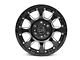 Black Rhino Sierra Gloss Black Milled 6-Lug Wheel; 17x9; 12mm Offset (15-20 F-150)
