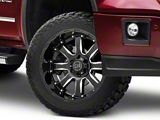 Black Rhino Sierra Gloss Black Milled 6-Lug Wheel; 20x10; -12mm Offset (14-18 Sierra 1500)
