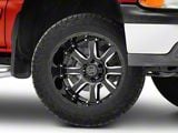 Black Rhino Sierra Gloss Black Milled 6-Lug Wheel; 20x10; -12mm Offset (99-06 Silverado 1500)