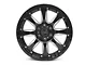 Black Rhino Sierra Gloss Black Milled 6-Lug Wheel; 20x9; 12mm Offset (15-20 F-150)