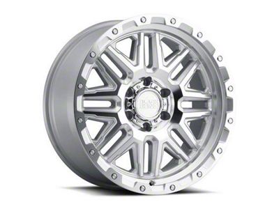 Black Rhino Alamo Gloss Silver 6-Lug Wheel; 20x9; 12mm Offset (19-25 Sierra 1500)