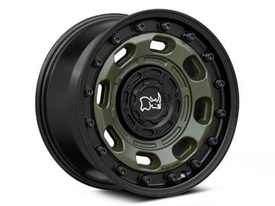 Black Rhino Atlas Olive Drab Green 6-Lug Wheel; 18x9; 0mm Offset (19-25 Sierra 1500)