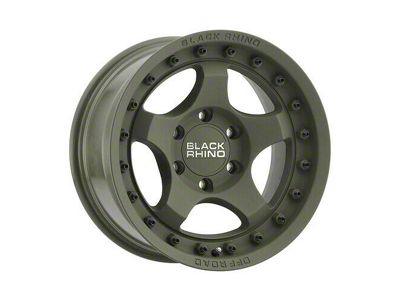 Black Rhino Bantam Olive Drab Green 6-Lug Wheel; 18x9; 12mm Offset (19-24 Sierra 1500)