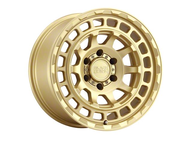 Black Rhino Chamber Matte Gold 6-Lug Wheel; 20x9.5; 12mm Offset (14-18 Sierra 1500)