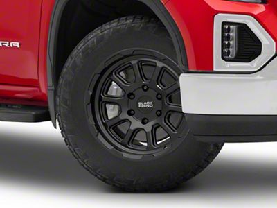 Black Rhino Chase Matte Black 6-Lug Wheel; 20x9; 12mm Offset (19-26 Sierra 1500)