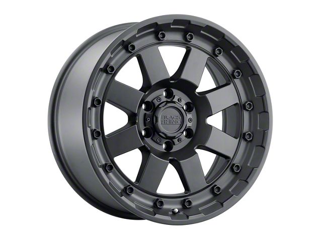 Black Rhino Cleghorn Matte Black 6-Lug Wheel; 20x9; 12mm Offset (14-18 Sierra 1500)