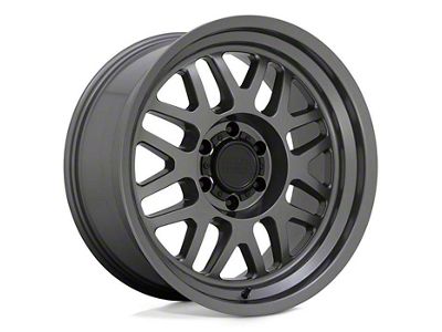 Black Rhino Delta Matte Gunmetal 6-Lug Wheel; 20x9.5; 12mm Offset (19-25 Sierra 1500)