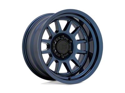 Black Rhino Guide Gloss Midnight Blue 6-Lug Wheel; 16x8.5; -10mm Offset (99-06 Sierra 1500)