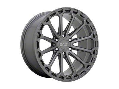 Black Rhino Kaizen Matte Gunmetal 6-Lug Wheel; 20x9.5; -18mm Offset (19-25 Sierra 1500)