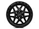 Black Rhino Kelso Matte Black 6-Lug Wheel; 17x9; -12mm Offset (19-24 Sierra 1500)