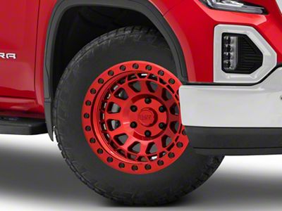 Black Rhino Primm Candy Red with Black Bolts 6-Lug Wheel; 20x9.5; -12mm Offset (19-25 Sierra 1500)