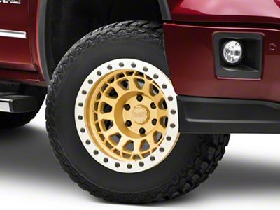 Black Rhino Primm Matte Gold 6-Lug Wheel; 17x8.5; -30mm Offset (14-18 Sierra 1500)