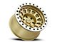 Black Rhino Primm Matte Gold with Machined Ring 6-Lug Wheel; 17x8.5; 0mm Offset (19-24 Sierra 1500)