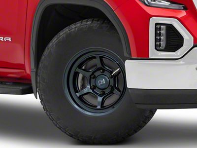 Black Rhino Shogun Gloss Midnight Blue 6-Lug Wheel; 17x8.5; 20mm Offset (19-25 Sierra 1500)