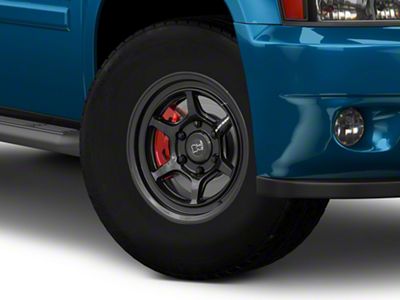 Black Rhino Shogun Gloss Midnight Blue 6-Lug Wheel; 17x8.5; -10mm Offset (14-18 Sierra 1500)