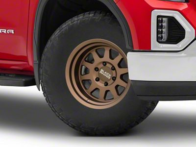 Black Rhino Stadium Matte Bronze 6-Lug Wheel; 17x9.5; -18mm Offset (19-25 Sierra 1500)