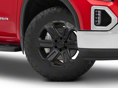 Black Rhino Wanaka Matte Black 6-Lug Wheel; 20x9; 12mm Offset (19-25 Sierra 1500)