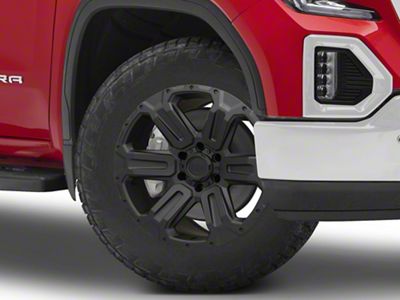 Black Rhino Wanaka Matte Black 6-Lug Wheel; 20x9; 40mm Offset (19-25 Sierra 1500)