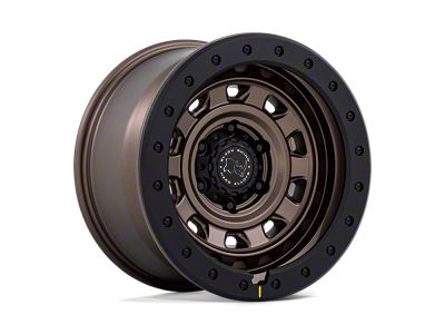 Black Rhino Xplorer Burnt Bronze with Matte Black Lip 6-Lug Wheel; 17x9; 1mm Offset (19-25 Sierra 1500)
