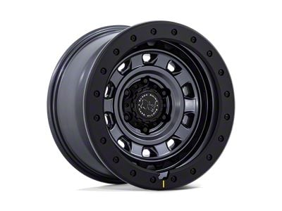 Black Rhino Xplorer Matte Gunmetal with Matte Black Lip 6-Lug Wheel; 17x9; -12mm Offset (19-25 Sierra 1500)